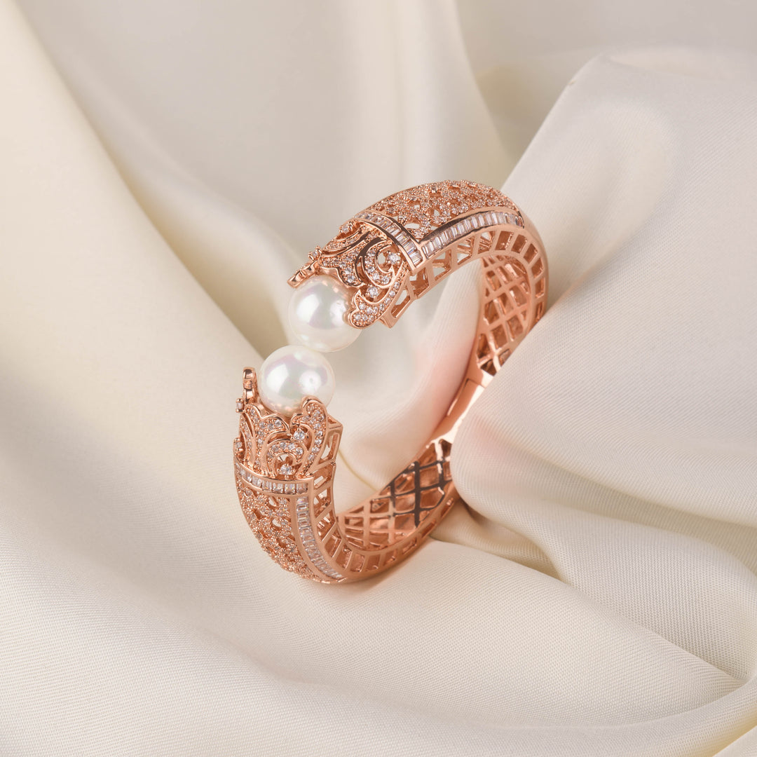 Rayne Diamond and Pearl Bracelet