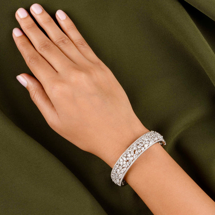 Nettie Diamond Bangle