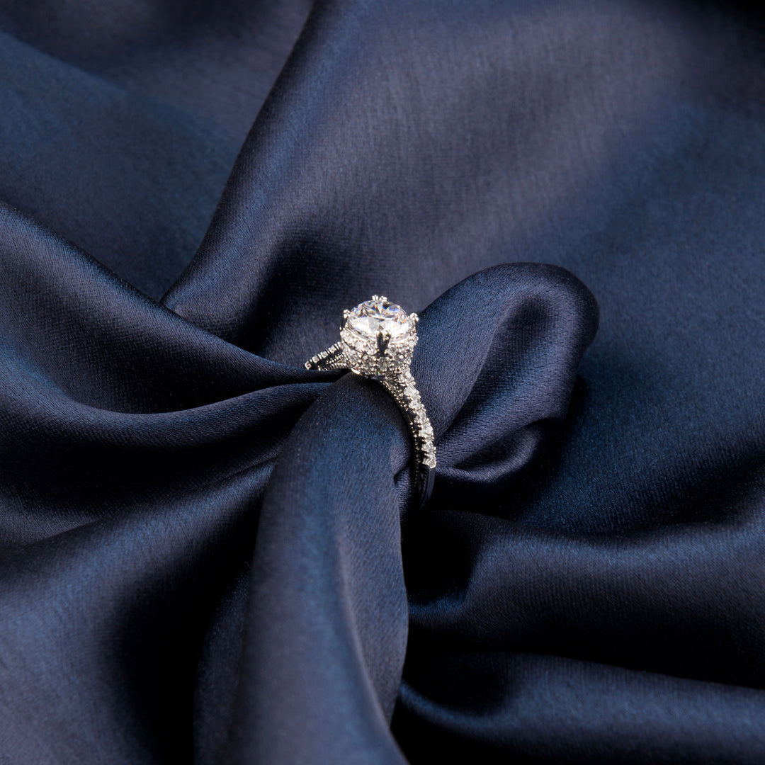 Daisy Diamond Ring