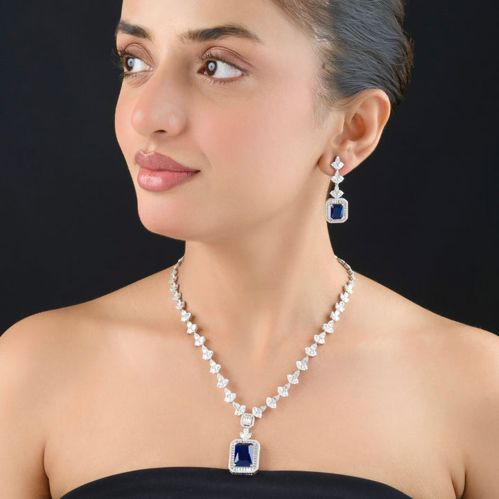 Driony Diamond Necklace Set
