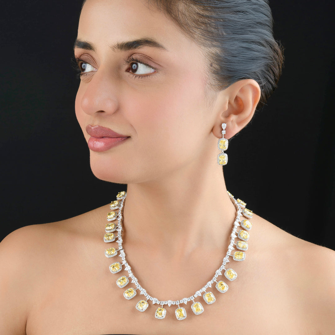 Cassian Diamond Necklace Set