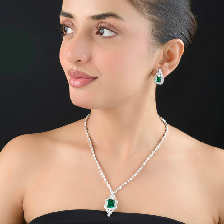 Jovie Diamond Necklace Set