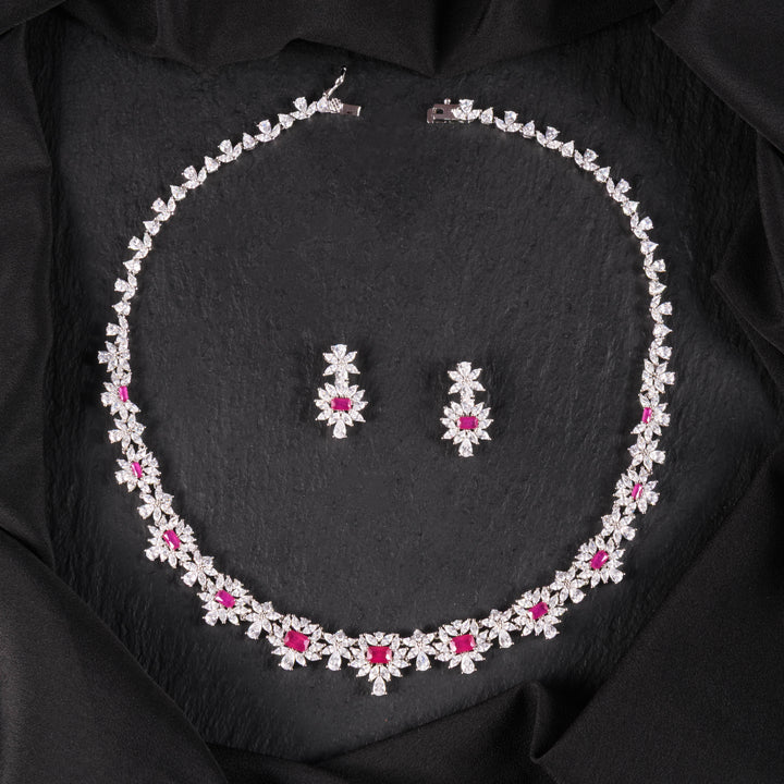 Amara Diamond Necklace Set