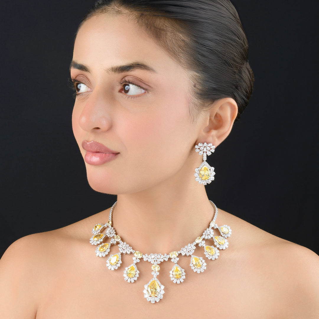 Zara Diamond Necklace Set