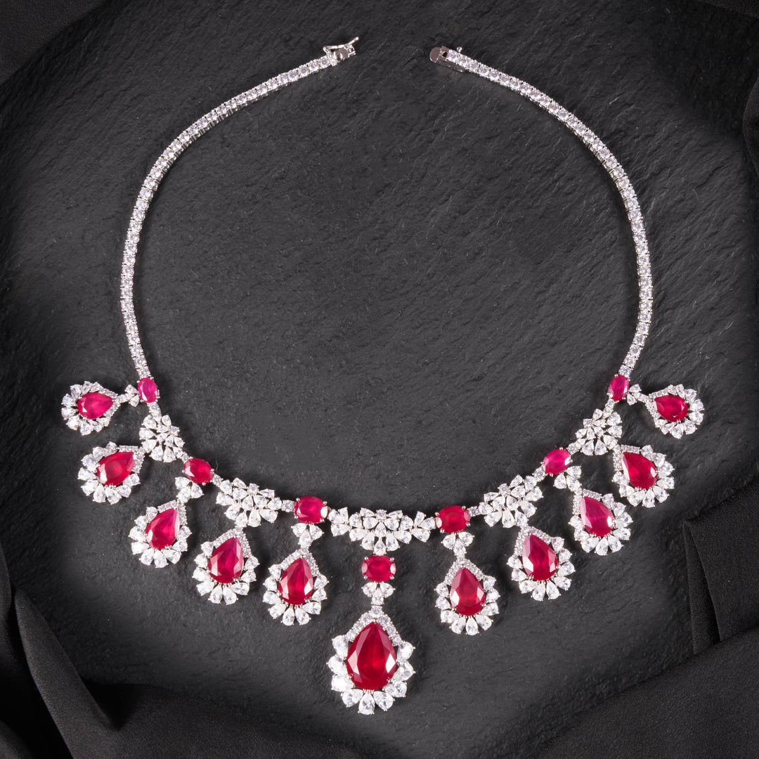 Zara Diamond Necklace Set