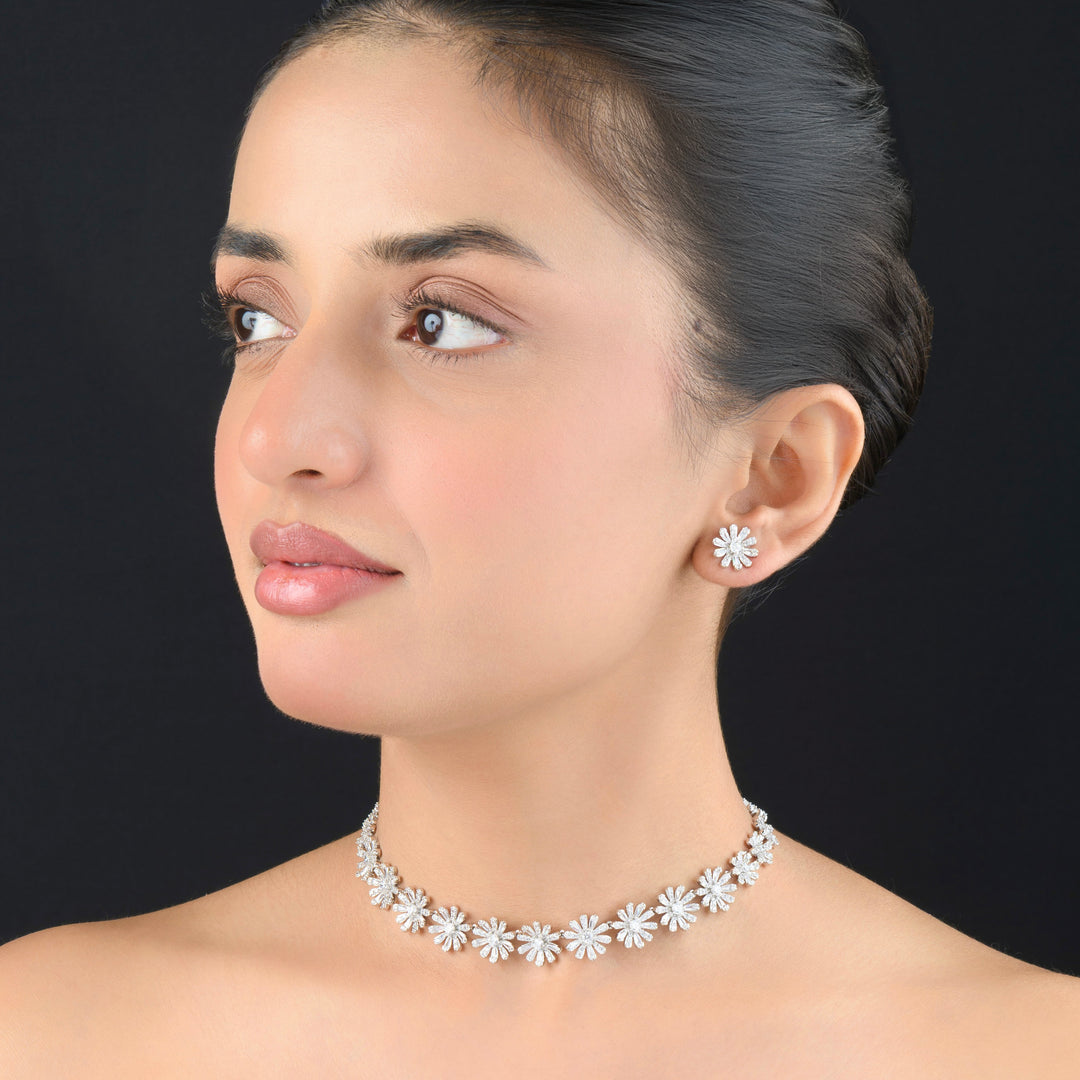 Elena Diamond Choker Set