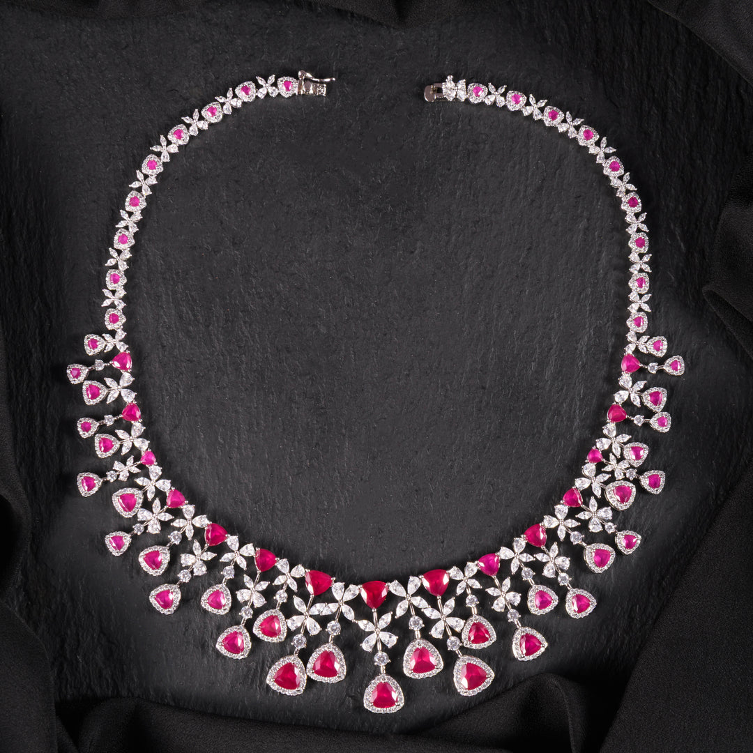 Sophia Diamond Necklace Set