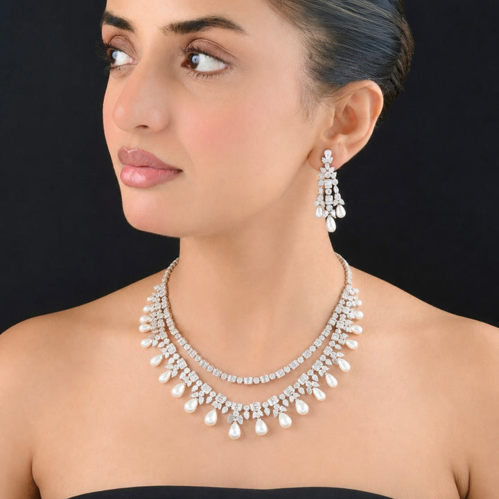 Clara Diamond Necklace Set