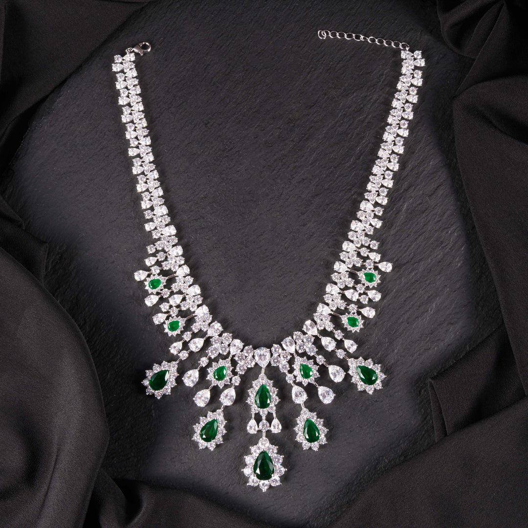 Aurora Diamond Necklace Set