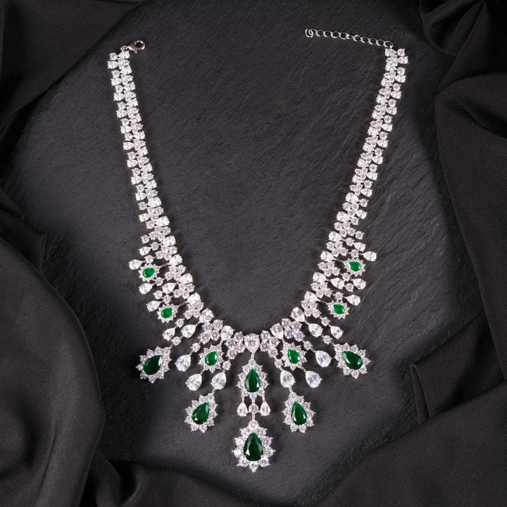Aurora Diamond Necklace Set