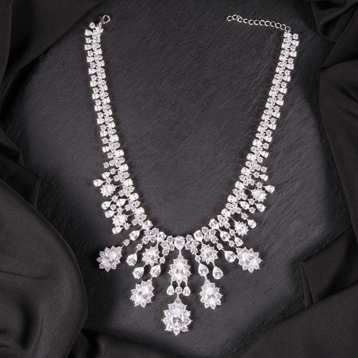 Aurora Diamond Necklace Set