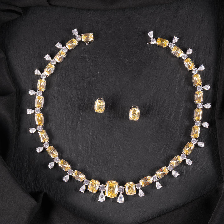 Rosalind Diamond Necklace Set