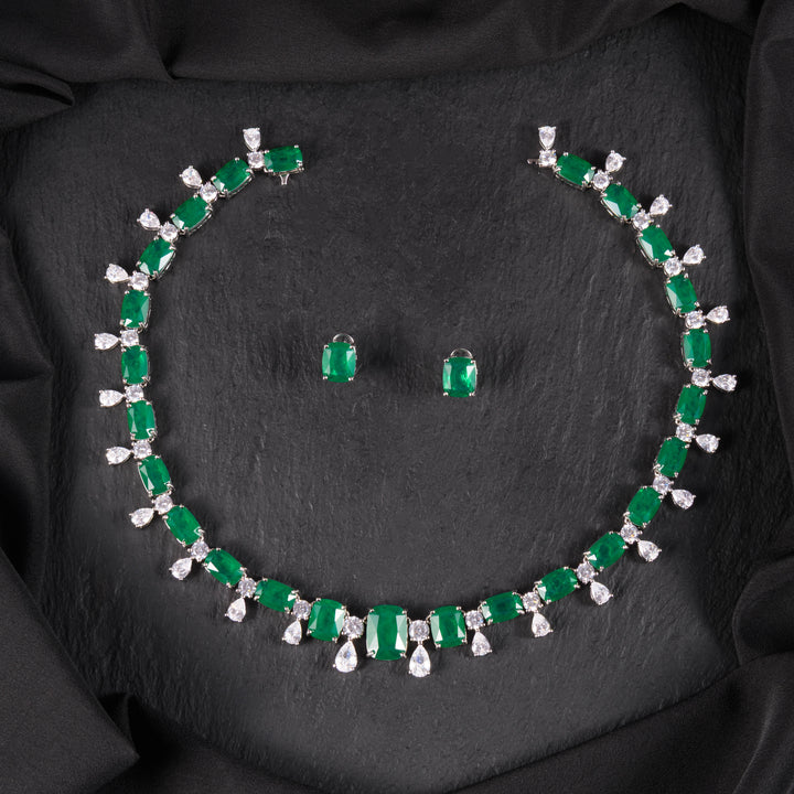 Rosalind Diamond Necklace Set
