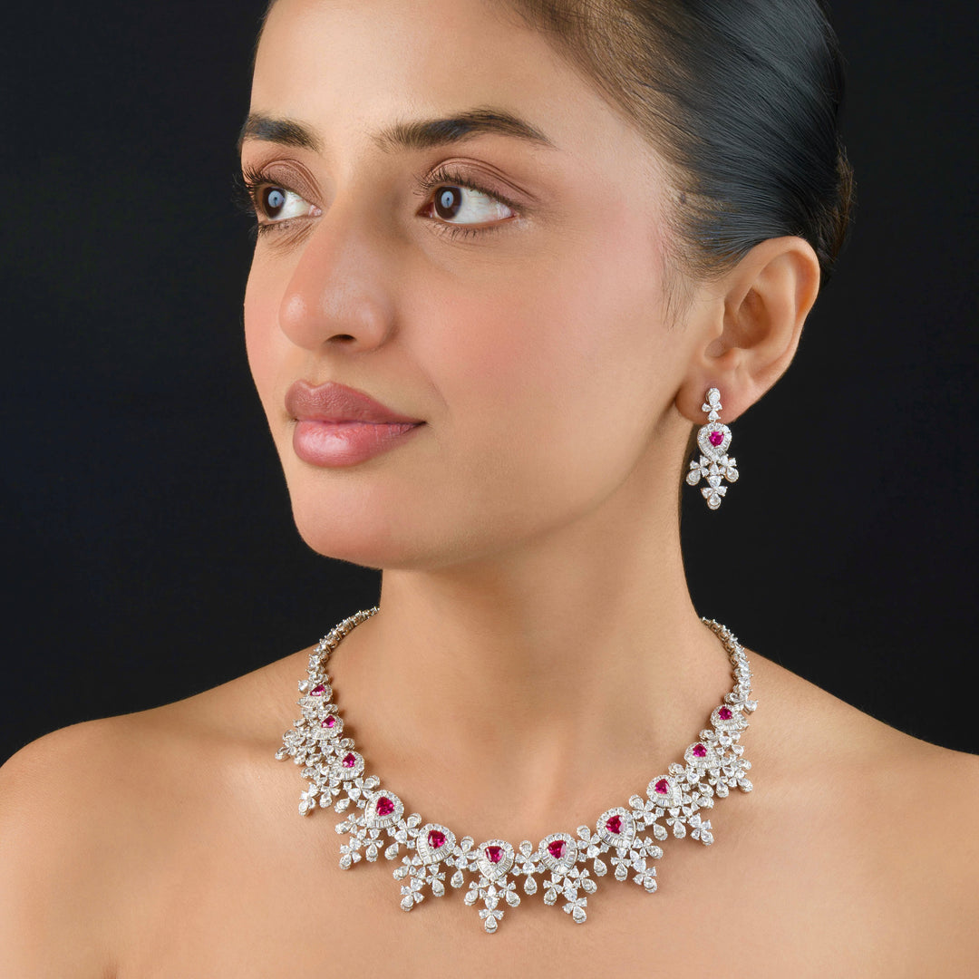 Blair Diamond Necklace Set
