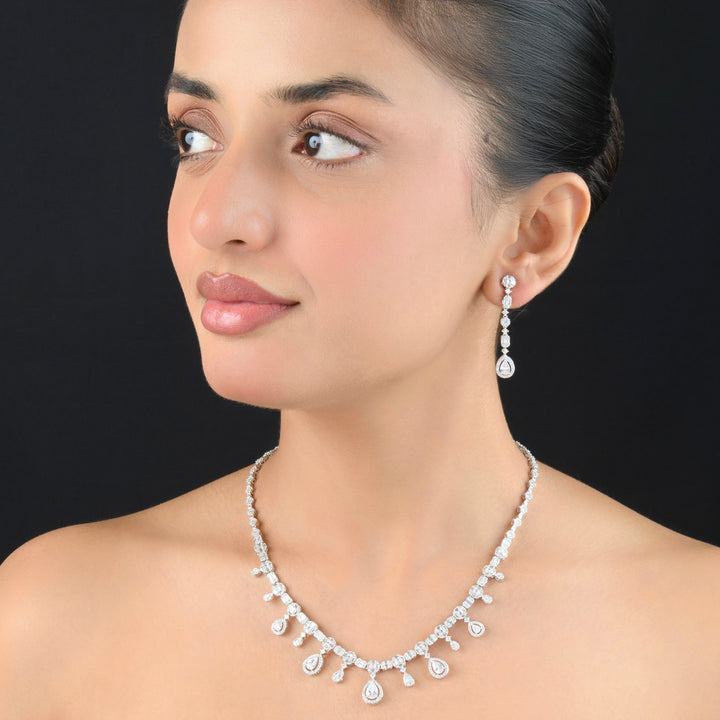 Florence Diamond Necklace Set