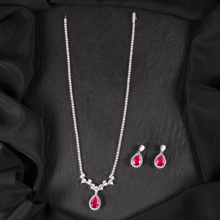 Marian Diamond Necklace Set
