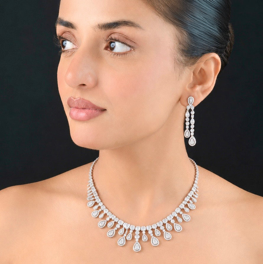 Luciana Diamond Necklace Set