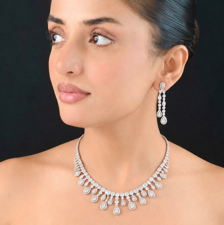 Luciana Diamond Necklace Set