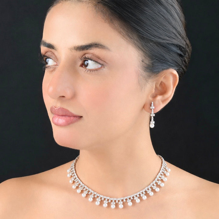 Ayla Diamond Necklace Set