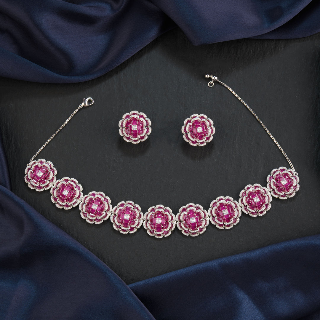 Rosalie Diamond Choker Set