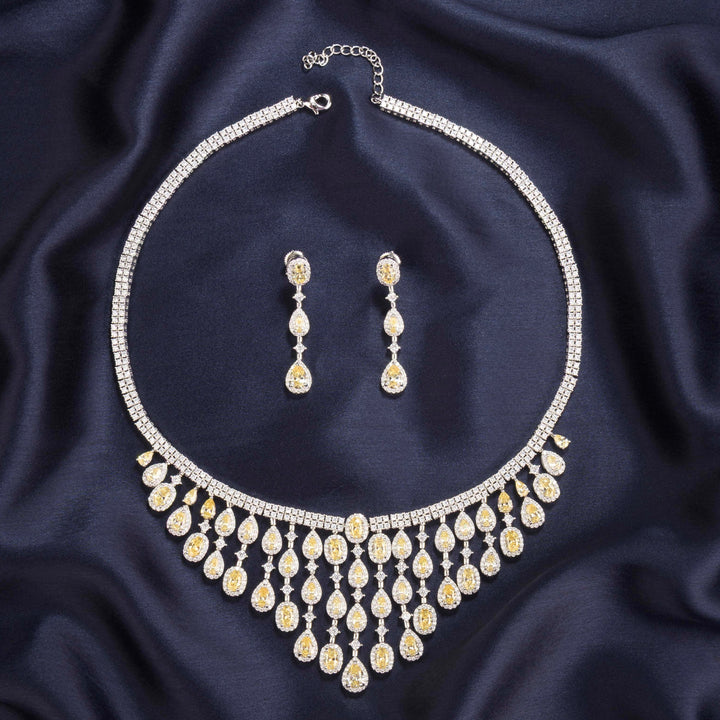 Penelope Diamond Necklace Set