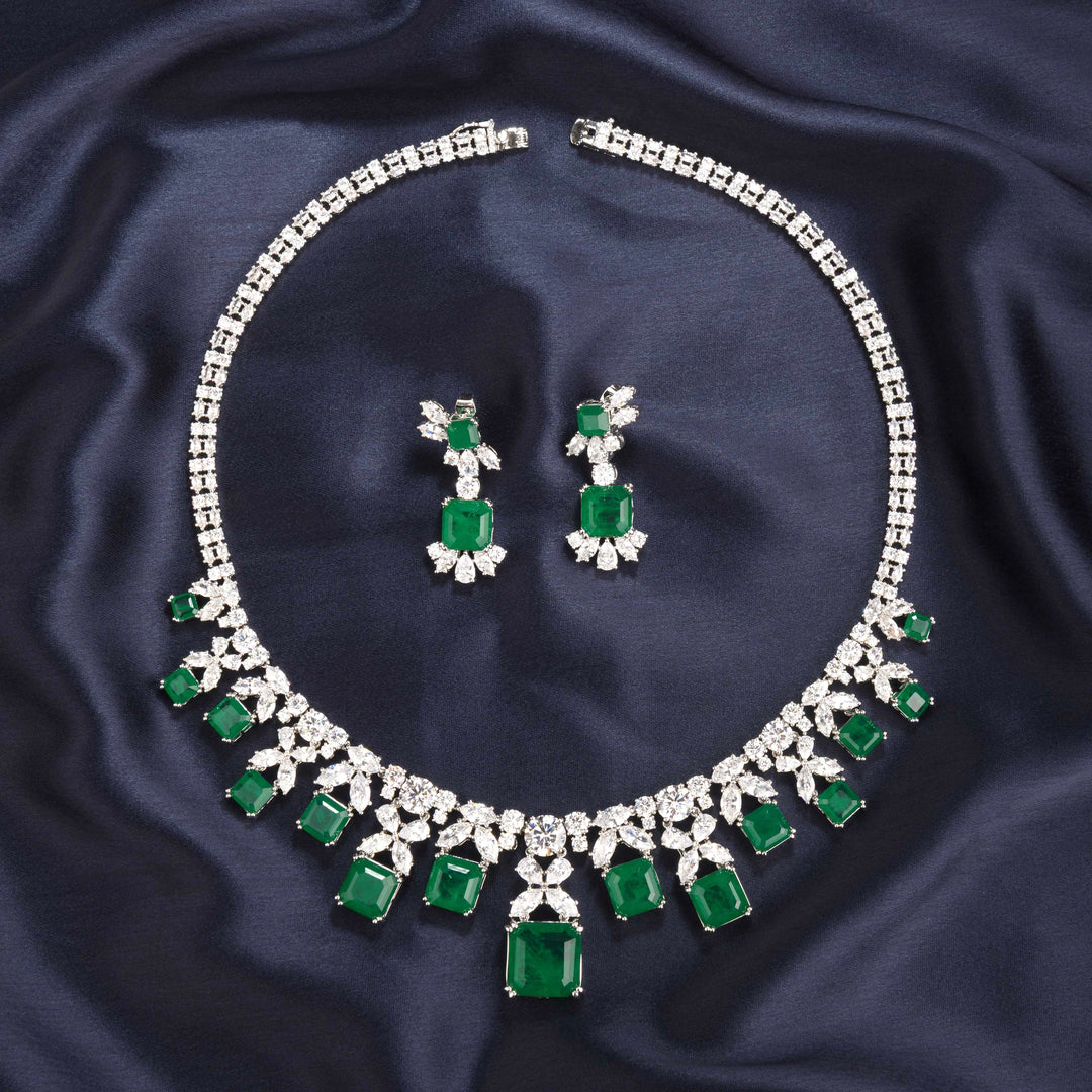 Helena Diamond Necklace Set