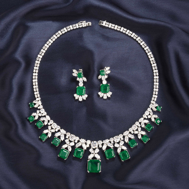 Helena Diamond Necklace Set
