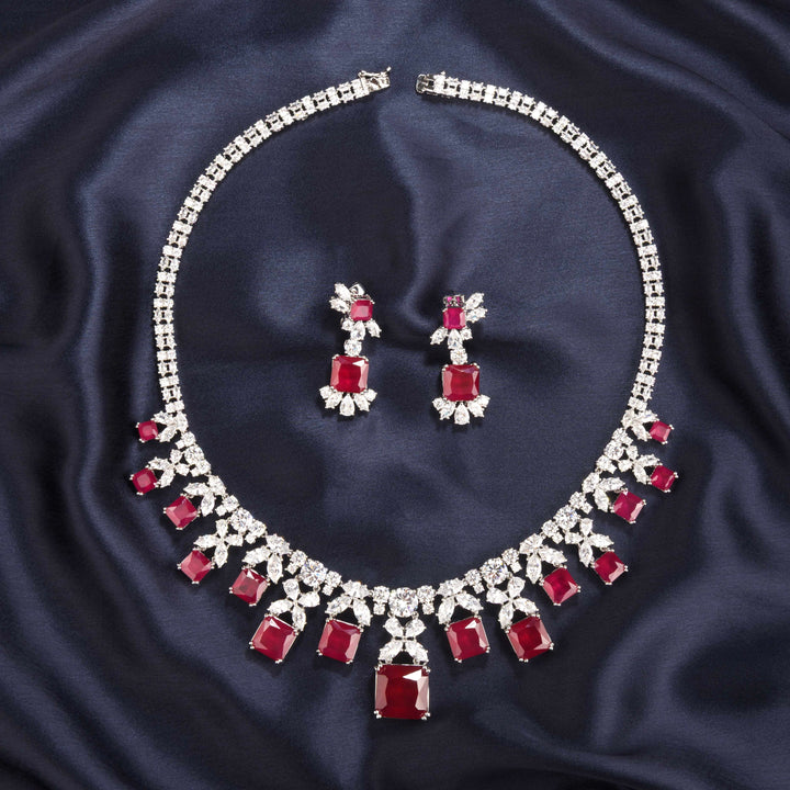 Helena Diamond Necklace Set