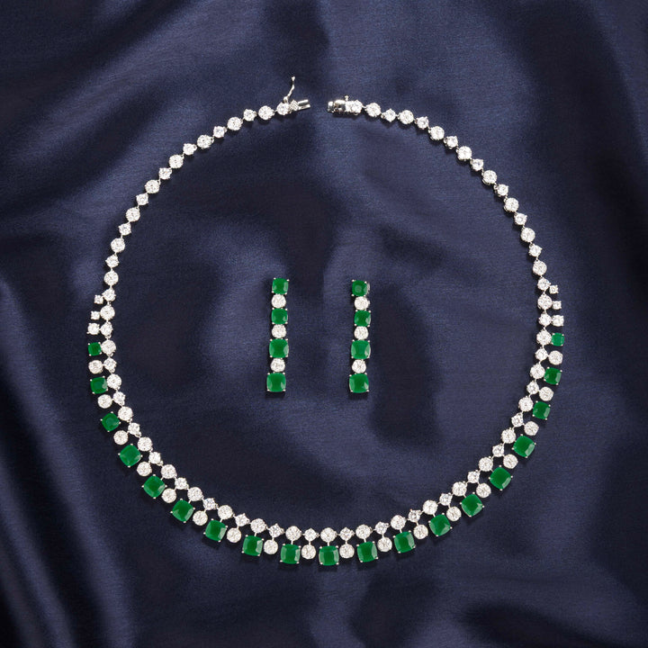 Greta Diamond Necklace Set