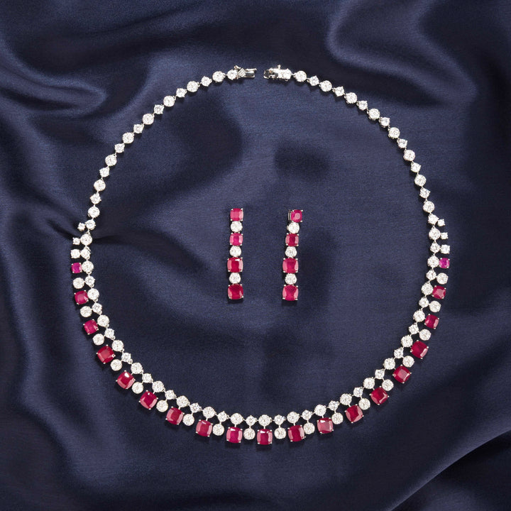 Greta Diamond Necklace Set