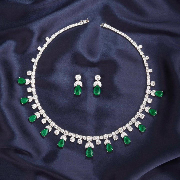 Celina Diamond Necklace Set