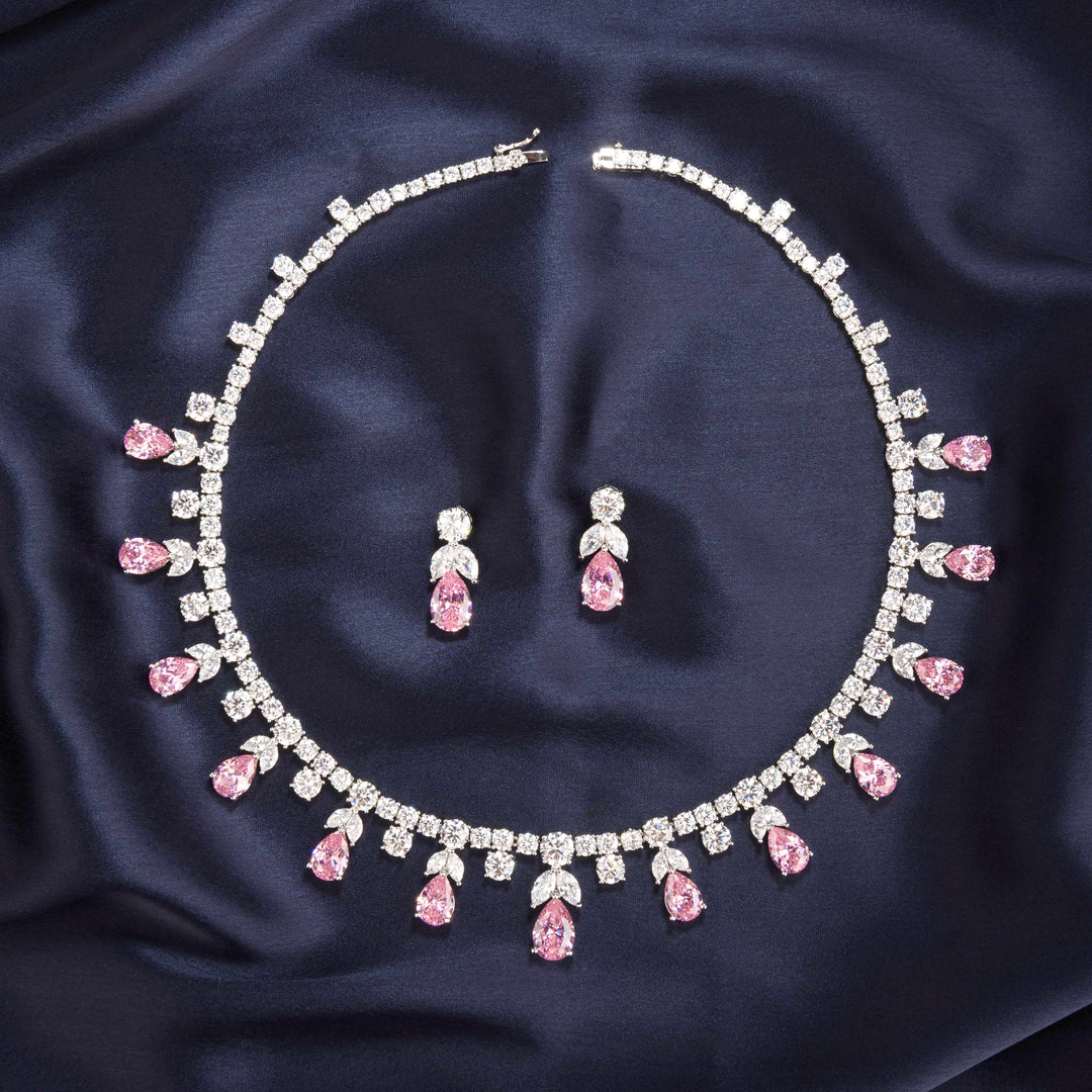 Celina Diamond Necklace Set