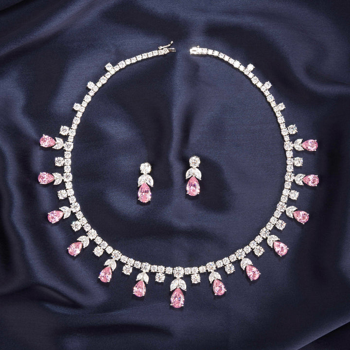 Celina Diamond Necklace Set