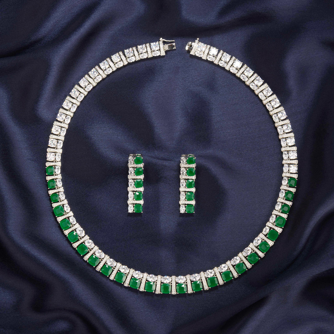 Thea Diamond Necklace Set