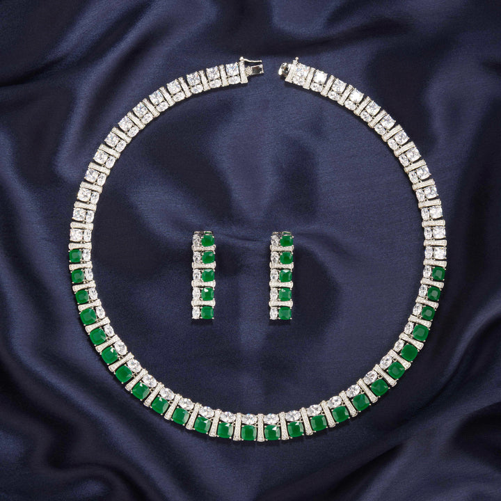 Thea Diamond Necklace Set