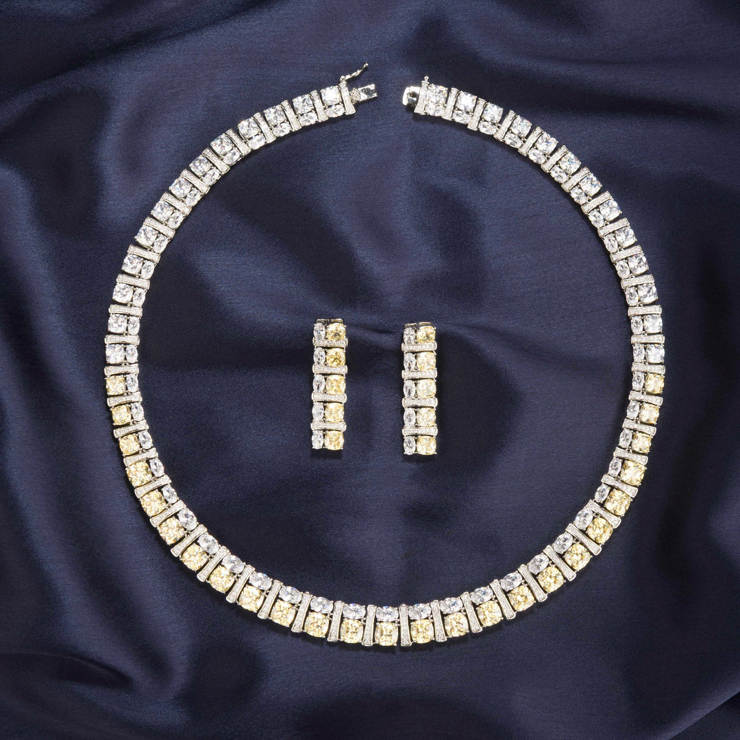Thea Diamond Necklace Set
