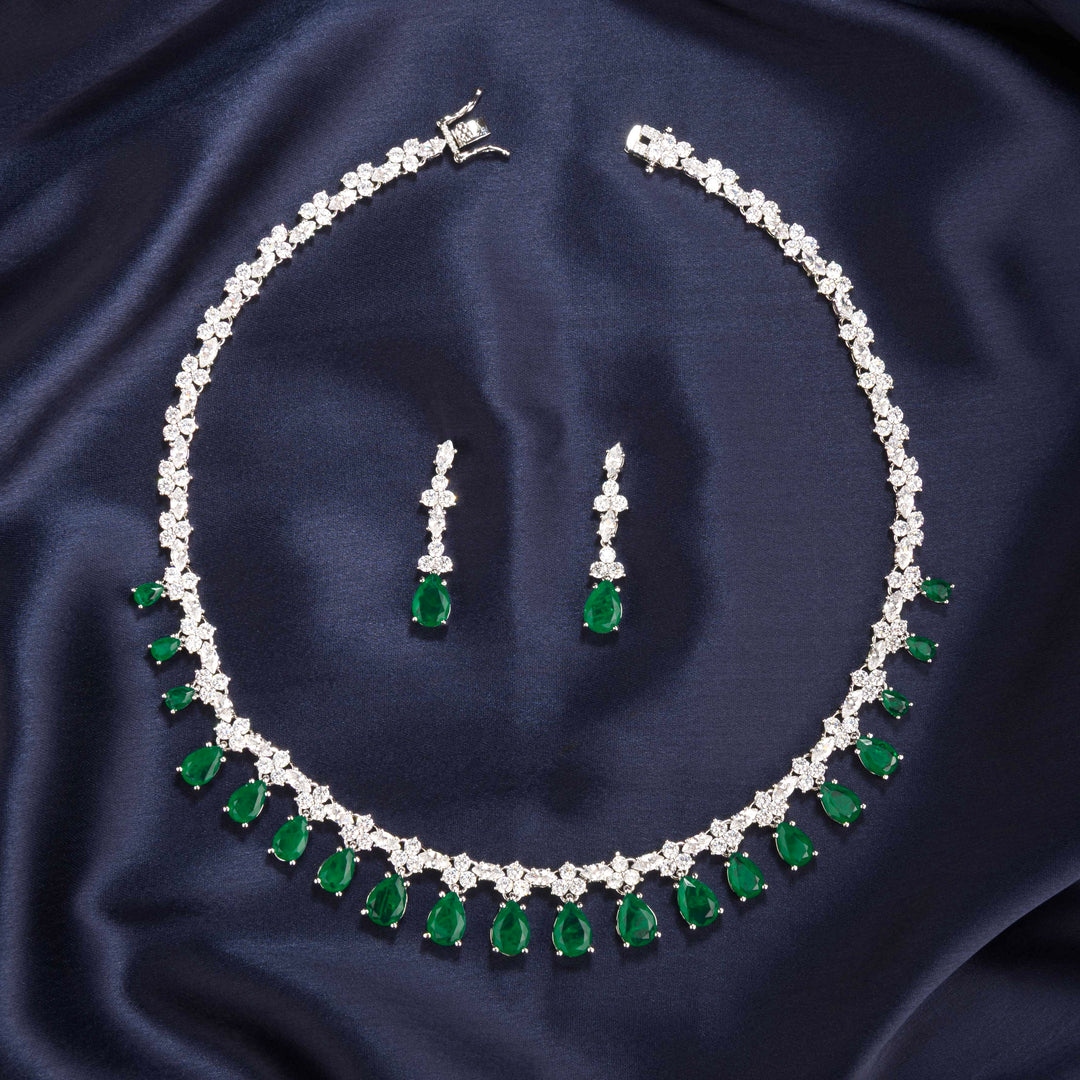 Emily Diamond Necklace Set
