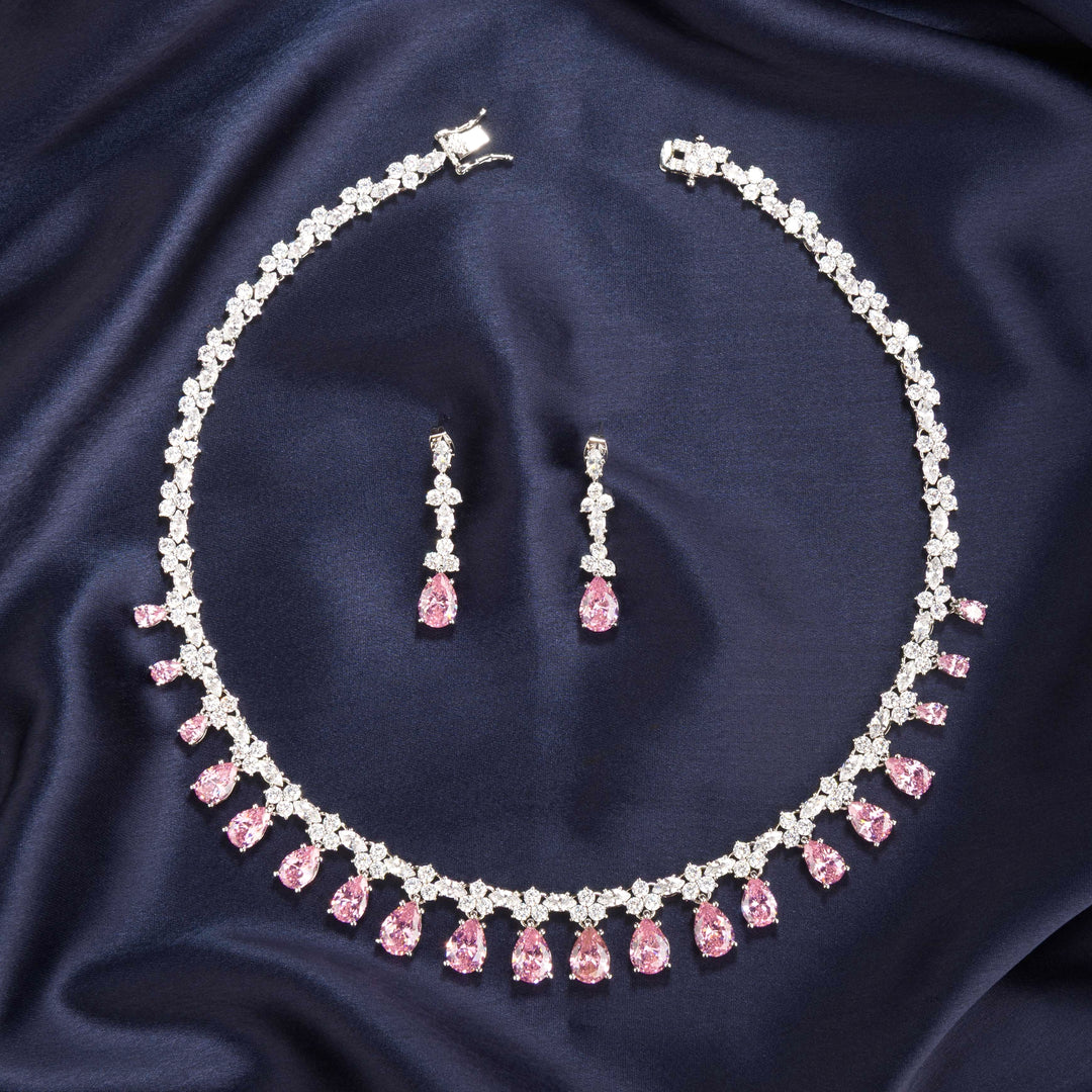 Emily Diamond Necklace Set