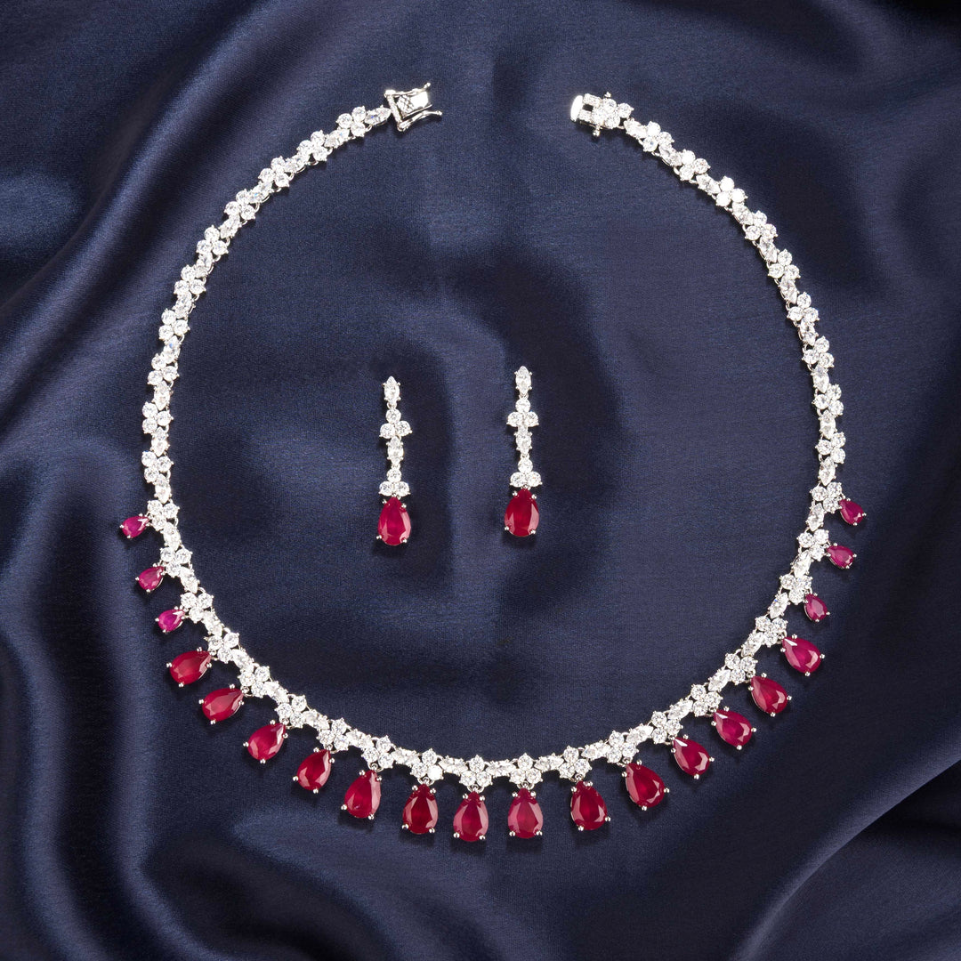 Emily Diamond Necklace Set