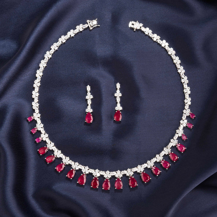 Emily Diamond Necklace Set