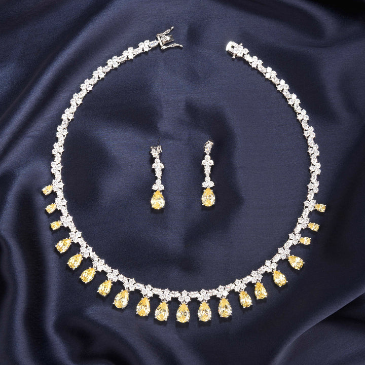 Emily Diamond Necklace Set