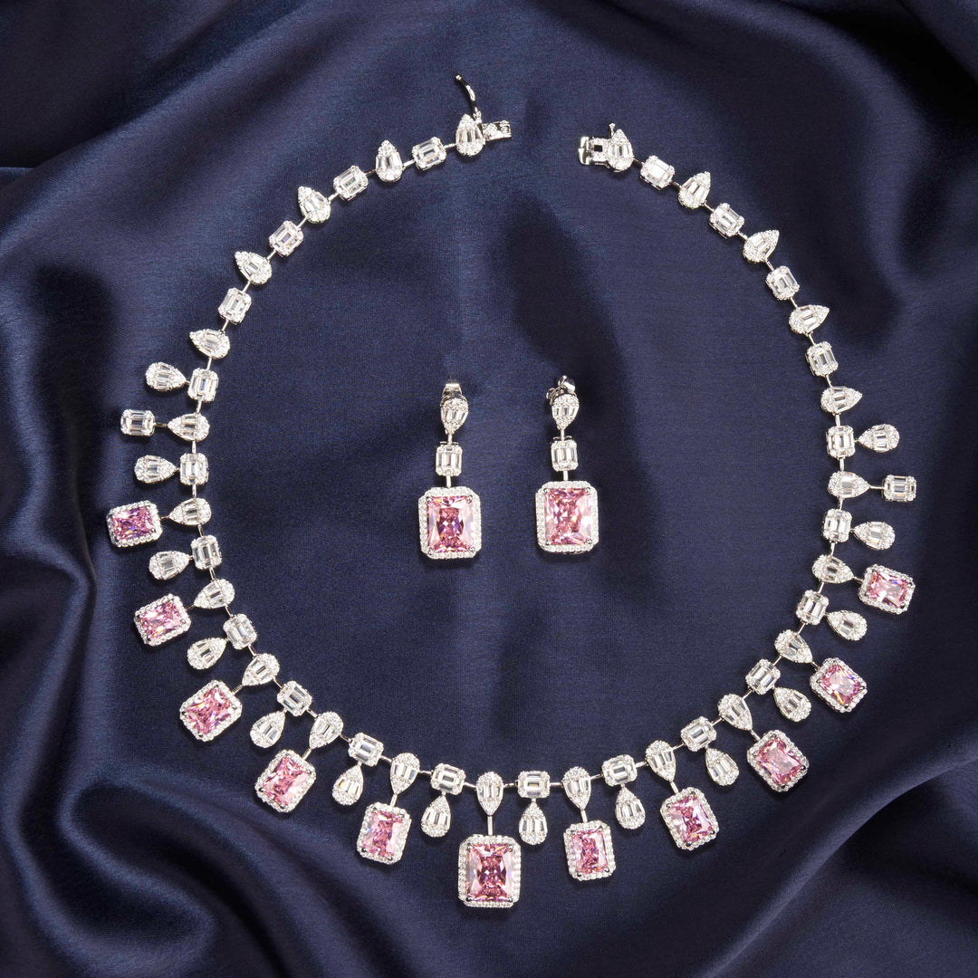 Veronica Diamond Necklace Set