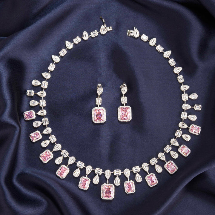 Veronica Diamond Necklace Set