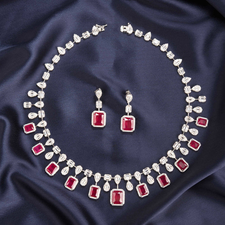 Veronica Diamond Necklace Set