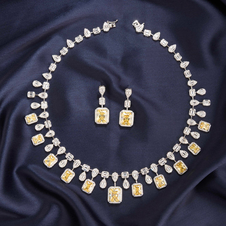 Veronica Diamond Necklace Set