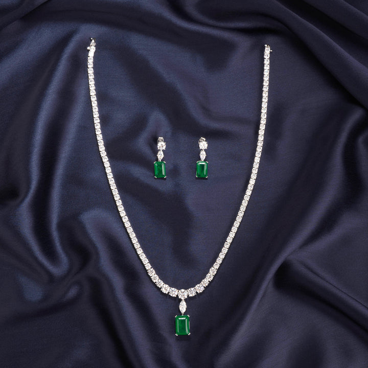 Eva Diamond Necklace Set