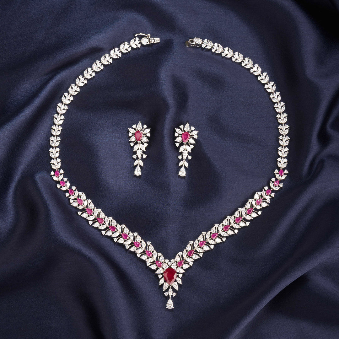 Lilyana Diamond Necklace Set