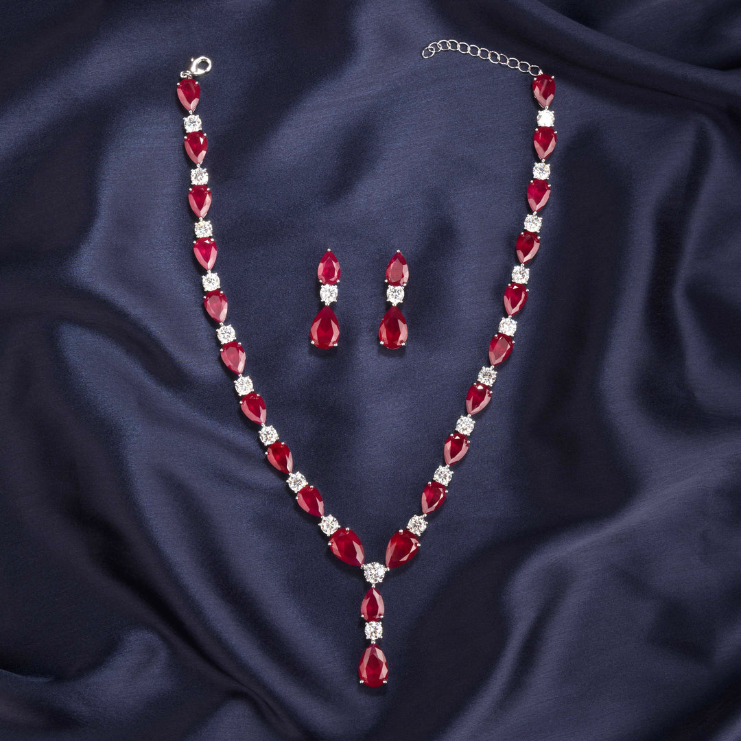 Camille Diamond Necklace Set