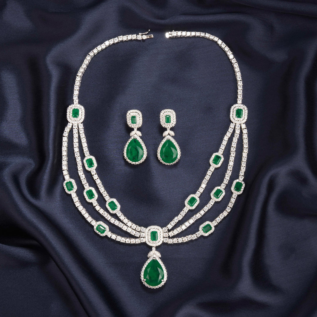 Catherine Diamond Necklace Set