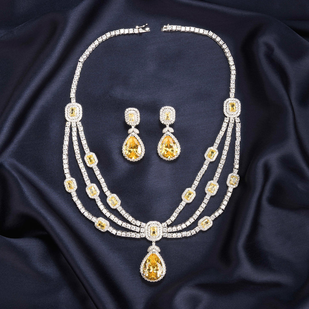 Catherine Diamond Necklace Set